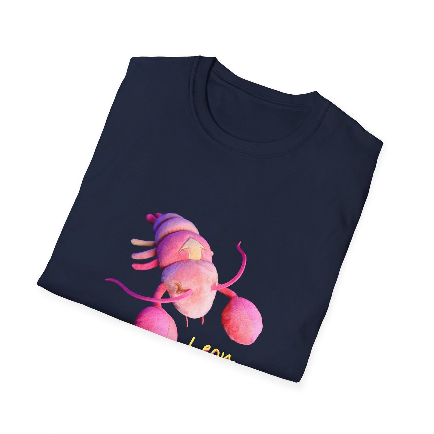 Whimsical Lobster Graphic Tee | Fun Unisex Softstyle T-Shirt for Seafood Lovers, Casual Wear, Beach Days, Gifts, Summer Vibes