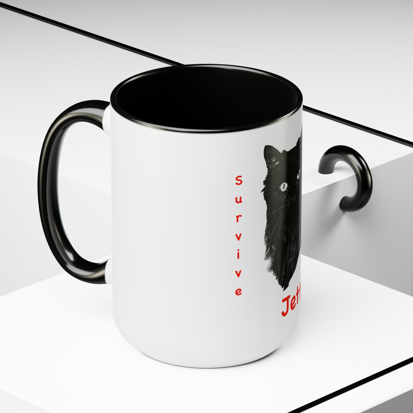 Jett Two-Tone Coffee Mug, 15oz