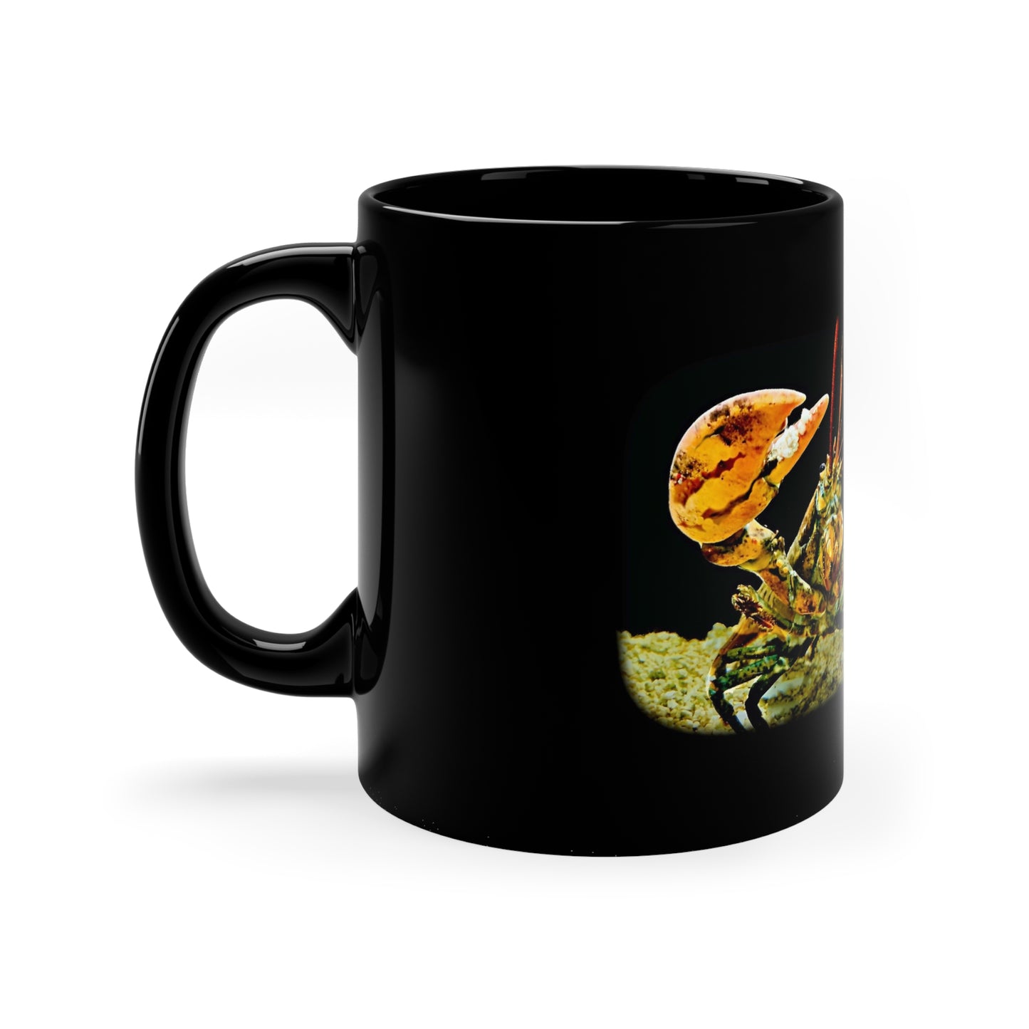 11oz Black Mug