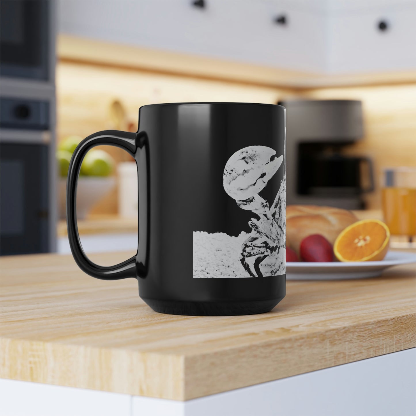 Black Mug, 15oz